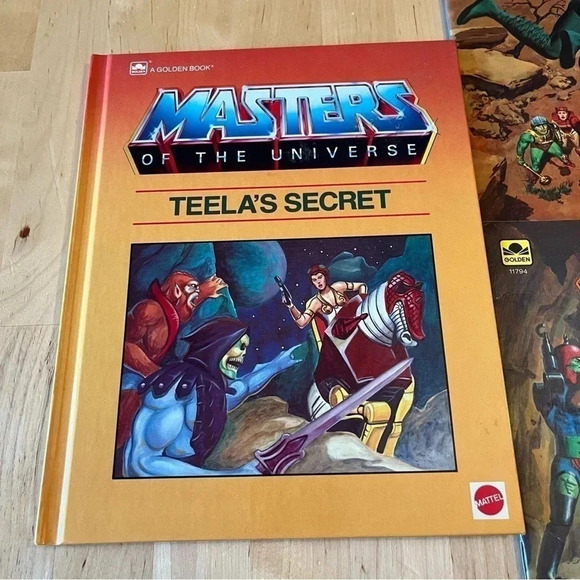 Masters of the Universe Lot of 3 Books Teela's Secret Thief of Castle Grayskull - Picture 2 of 9